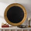 Miroir décoratif martelé 31,3 po Yuna