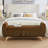 57"W Corduroy Upholstered Storage Bench