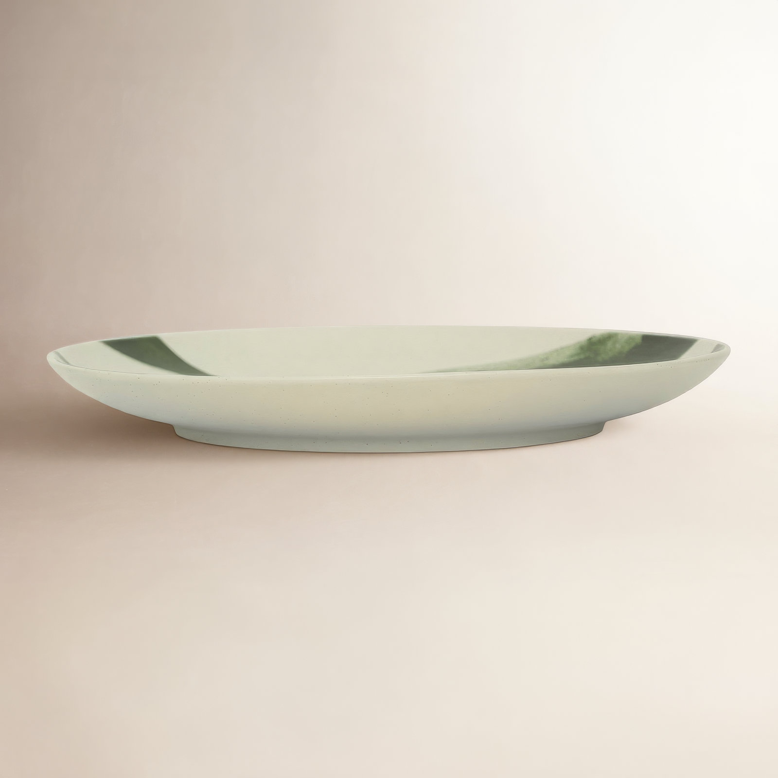Bowl Aalto White And Green