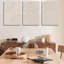3 Piece Wrapped Canvas Print-563885534