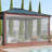 98.43"H Clear Outdoor Clear Awning Waterproof PVC Curtain Rain Shelter for Patios, Decks & Campsites-61452662-115294817