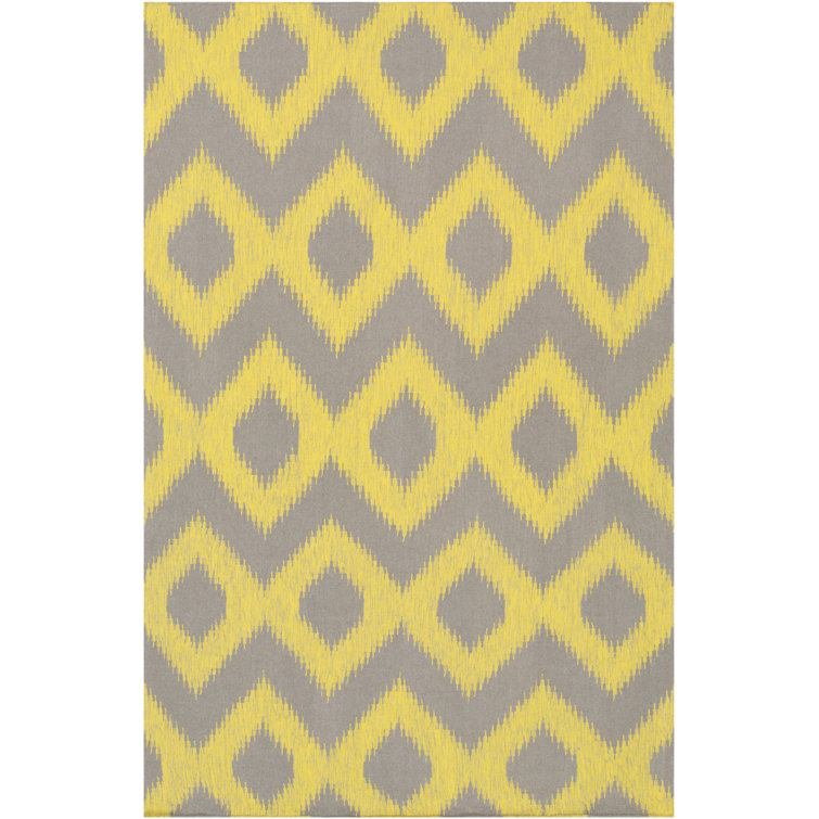 Wool Geometric Indoor Rug