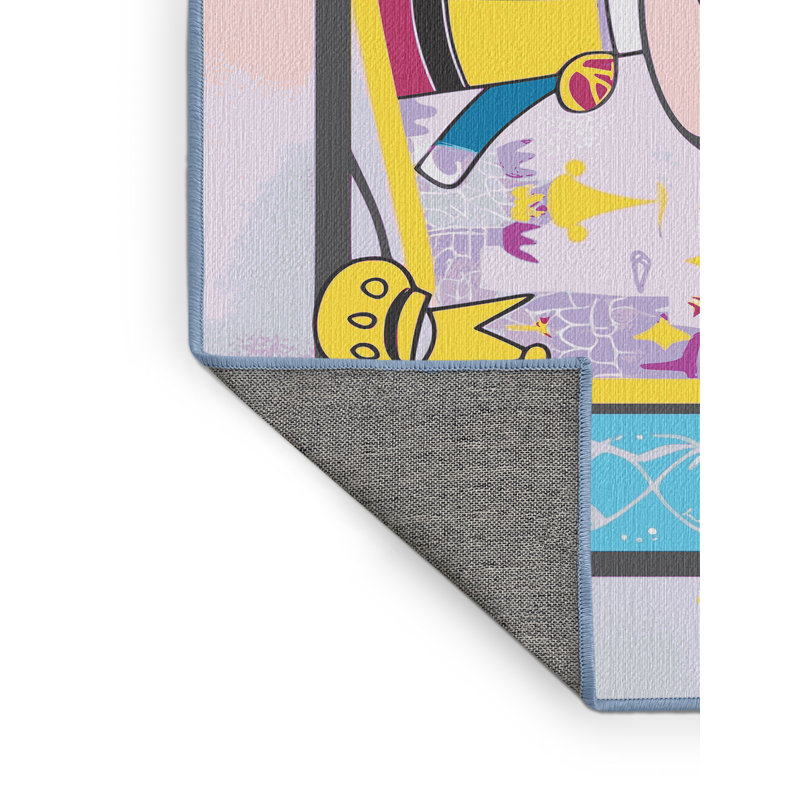 Tapis fantaisie lavable Gemma, Rectangle 6 pi x 9 pi