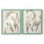 ANIMALS Series CCGLXV III - Reproduction encadrée de qualité supérieure - prête à être accrochée - aucun clou requis - aucun clou requis-108018214-108018220