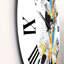 Minimal Formes fluides dans le style Bauhaus Memphis - horloge murale moderne-60329156