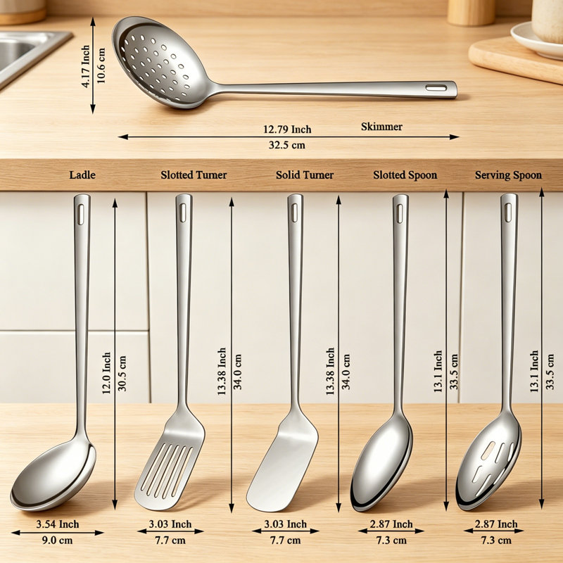 Skyicei L 6 Utensil Set