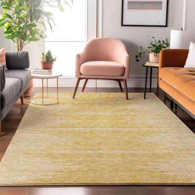 Tapis doré de qualité supérieure lavable à la machine Cerrito