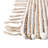 Square Kassandra Striped Hand Loomed Jute Area Rug in Beige-331536996