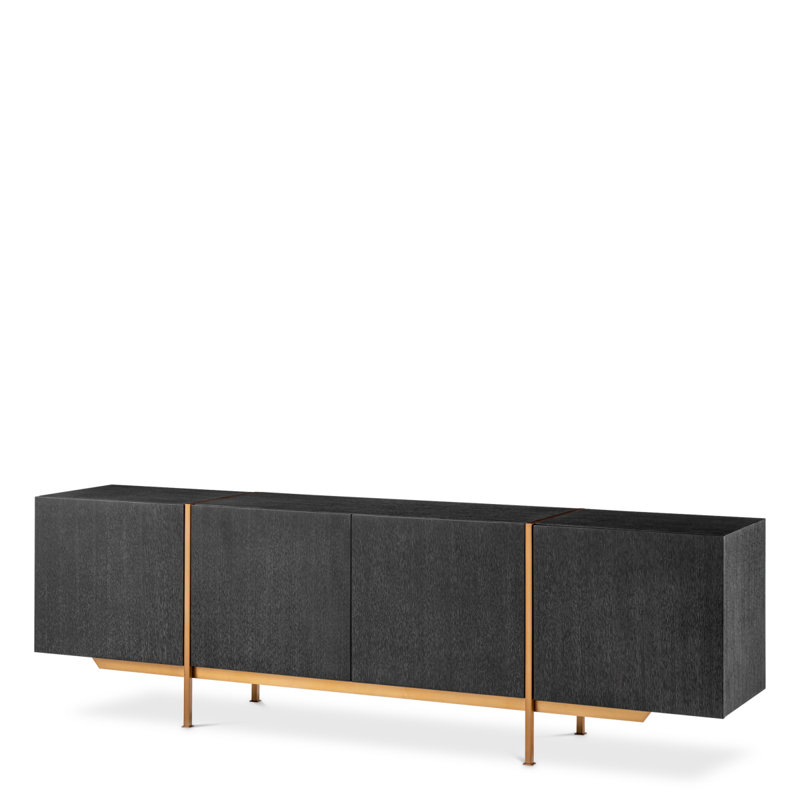 Bazilian 88.78'' W Solid Wood Sideboard