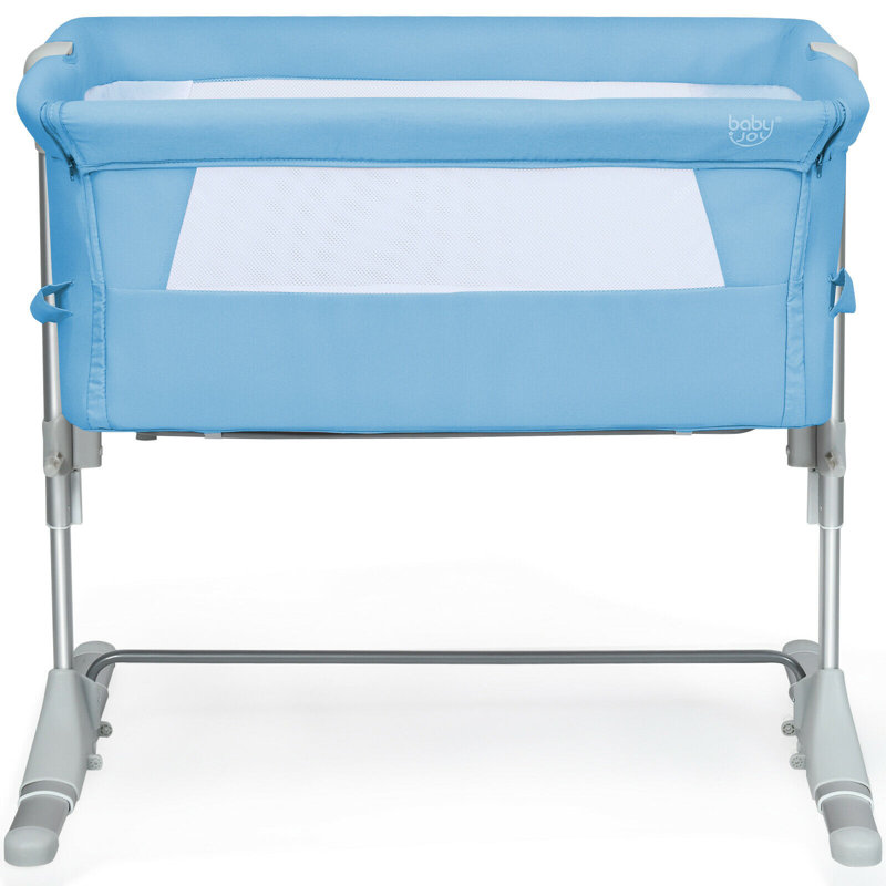 Mauer Bedside Cot, Blue