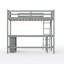 Lit mezzanine avec tablettes et bureau-1483577255