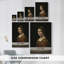 La Belle Ferronnière, toile tendue par Leonardo Da Vinci-963068456
