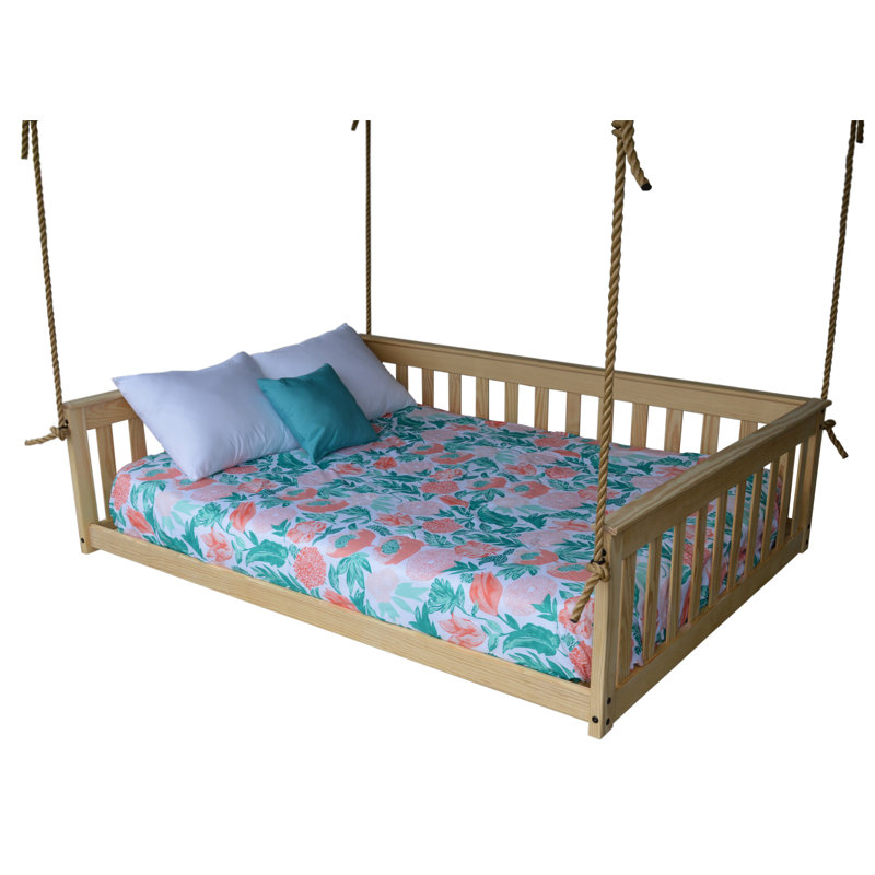 Lit de jour suspendu Carol Mission, Brut, Double