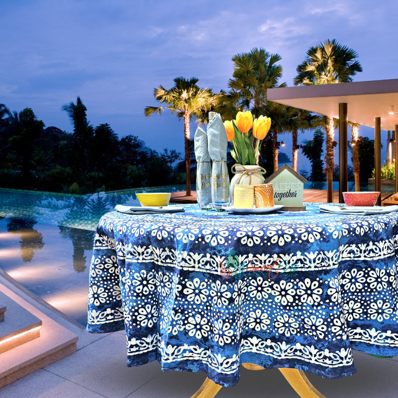 Nappe en coton Batik
