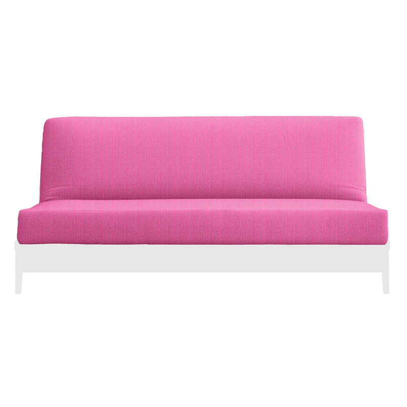 100% Cotton Futon Cover, Full, Rosey Pink Cotton