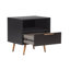 Campania 50cm W Particle Board / Chipboard Bedside Table