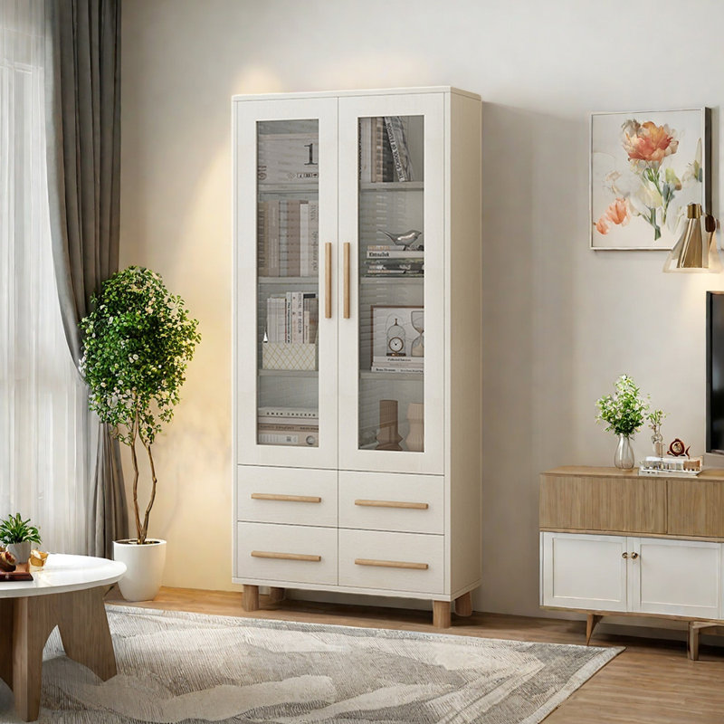 Garrow, (4 Shelves) 70.87"H x 27.56"W x 13.78"D