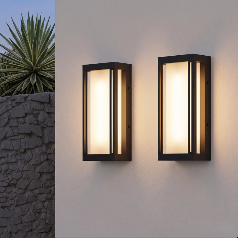 Lampe murale d'extérieur à DEL 14,5 po H