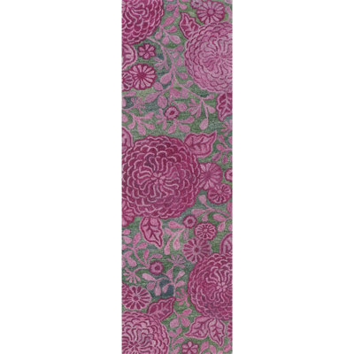 Tapis décoratif intérieur / extérieur en polyester touffeté à la main standard Global recycled Sachi