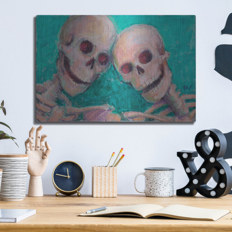 "BFFs" par Marie Marfia Fine Art, H 12 po x l 16 po