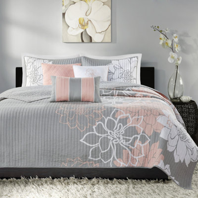 Ensemble de courtepointe en coton Elegant