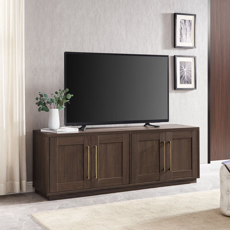 Tillman TV Stand for TVs up to 75", Alder Brown