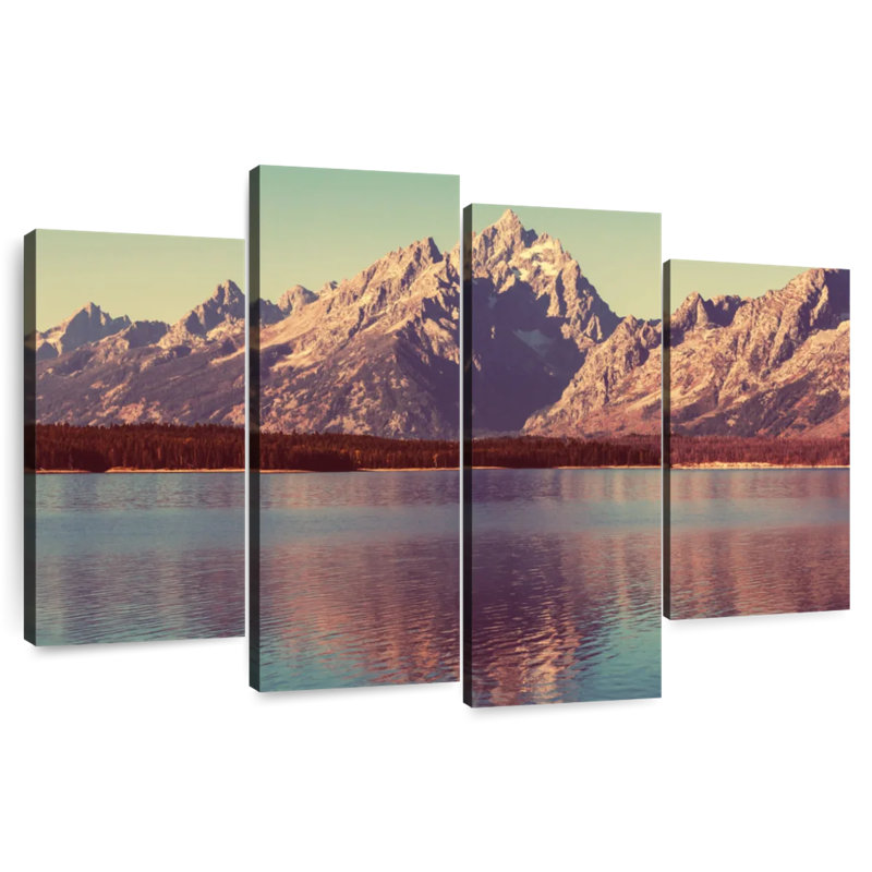 Grand Tetons d'Alvord Majestic, H 32 po x l 52 po