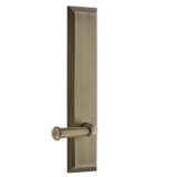 Grandeur Fifth Avenue Tall Plate Privacy with Georgetown Lever