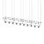 Suspenders® 10 - Light LED Chandelier