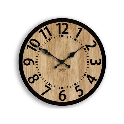 Analoge Wanduhr Elstow 33 cm Geräuschlos