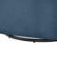 Fauteuil d'appoint pivotant en tonneau - bleu-113286085