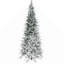 Arbre de Noël artificiel pin enneigé 9 pi avec branches réalistes et 1159 pointes