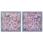 Forever Blooming Set Canvas Abstract Print by Oliver Gal, Black Frame, 12 x 12-726380216-726380214