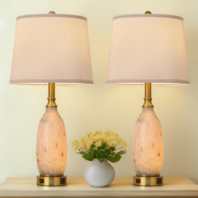 Lampe de table Modern Art Glass
