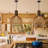 1-Light Pendant Light Wood Black-587291976