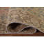 Tapis rose délavé traditionnel 8 x 12