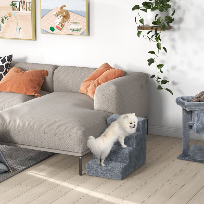 Dylon Pet Stairs, Grey