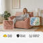 Fauteuil à billes Allea Velveteen-405014647