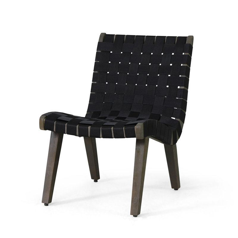 FAUTEUIL CHARLOTTE, Gris / Noir