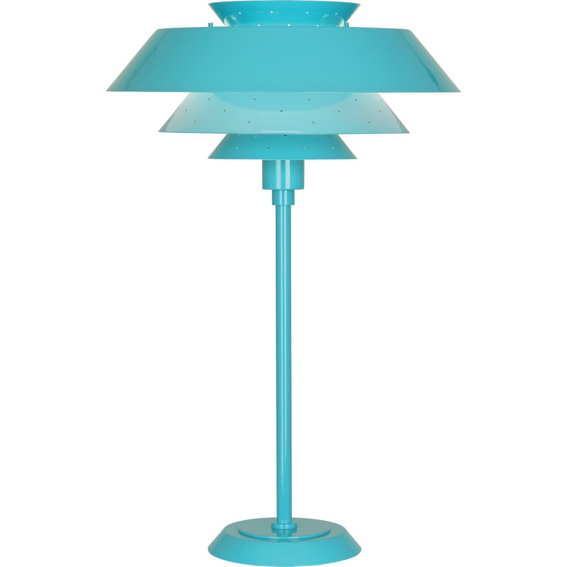 Pierce Table Lamp, Egg Blue