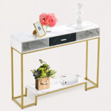 Maivor 47'' Console Table with Drawers and Shoe Storage