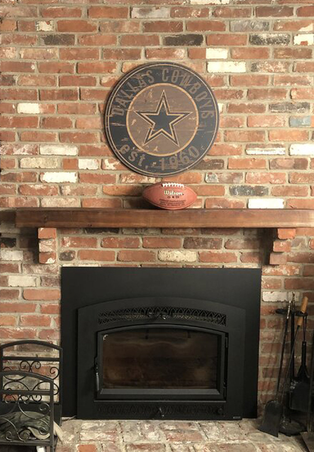 Creative Hardwoods Authentic Reclaimed Barn Beam Fireplace Mantel 6H x 8D  u0026 Reviews | Wayfair