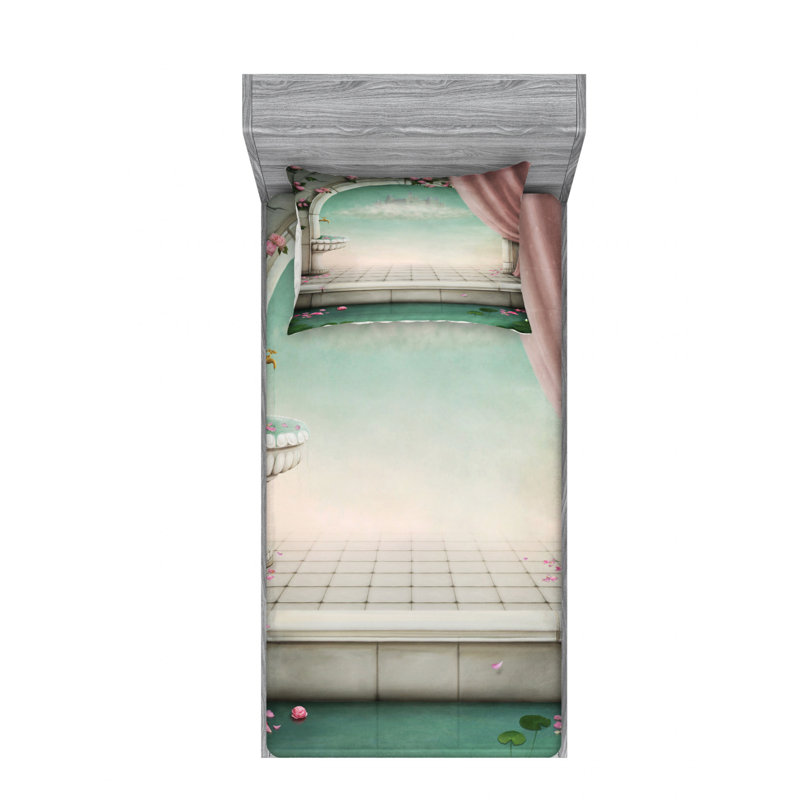 Microfiber Sheet Set, Twin XL Sheet Set with Fitted Sheet