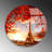 Stunning Decorative Tempered Glass Painting, 23.6 in Diameter | 100% Shatter-Resistant Tempered Glass, 0.16 in Thick | High-Resolution UV Print with Vibrant Colors, Easy to Clean | Perfect Wall Art for Home & Office