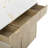 55.5" Fluted Storage Kitchen Island With Drop Leaf And Power Outlet And 3 Drawers-575223084