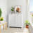 Tilted Laundry Hamper With Removable Basket, Hidden Laundry Hamper, Bathroom Laundry Hamper Storage Cabinet, Free-Standing Home Organizer