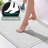 Yorvin 1 Piece Bath Rugs Soft Shaggy Non-Slip Chenille Bathroom Rugs Machine Washable Bathroom mat Tub and Shower Home Decor Accessories Rubber Bath Rug-1938872123-1939792930
