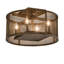 Cilindro Rame 4 - Light Flush Mount