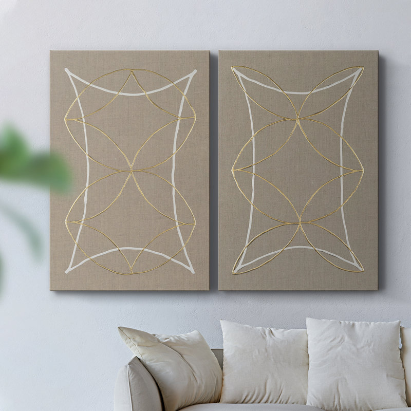 Hyperbola I-Premium Gallery Wrapped Canvas -Ready to Hang