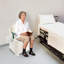 Chaise de chevet pour chevet avec accoudoirs et dossier